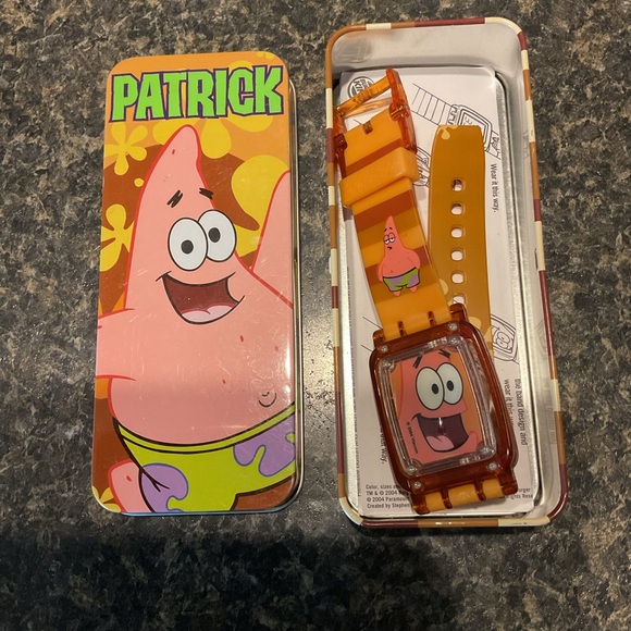 Spongebob squarepants watches NIB Compl. Set of 5 - Vtg 2004 - Picture 4 of 6